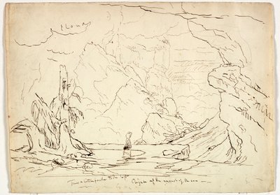 Elijah at the Mouth of the Cave, c.1829 by Thomas Cole